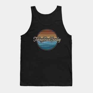 Taking Back Sunday Retro Waves Tank Top